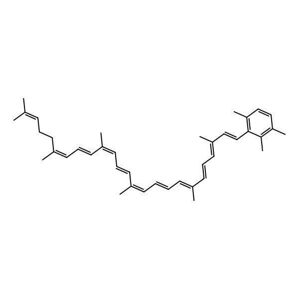 2D Structure of phi,psi-Carotene
