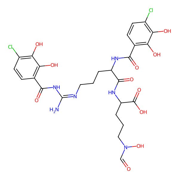 2D Structure of Chlorocatechelin A