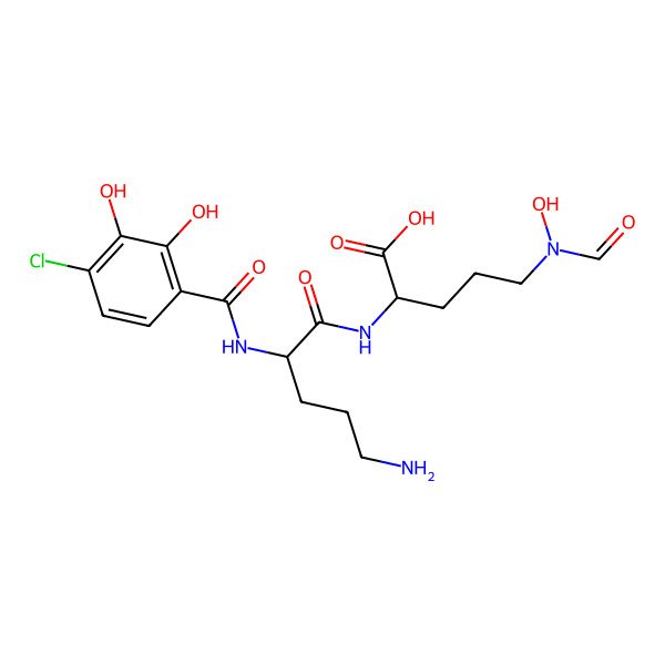 2D Structure of Chlorocatechelin B