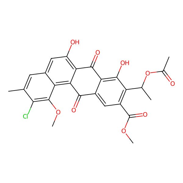2D Structure of Chlorocyclinone B