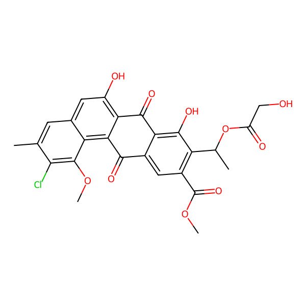 2D Structure of Chlorocyclinone C