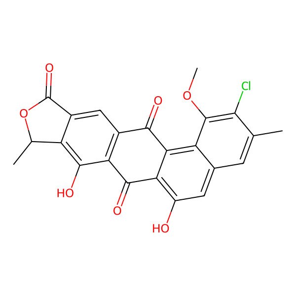 2D Structure of Chlorocyclinone D