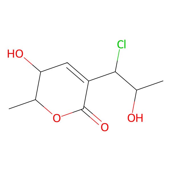 2D Structure of Chlorohydroaspyrone A