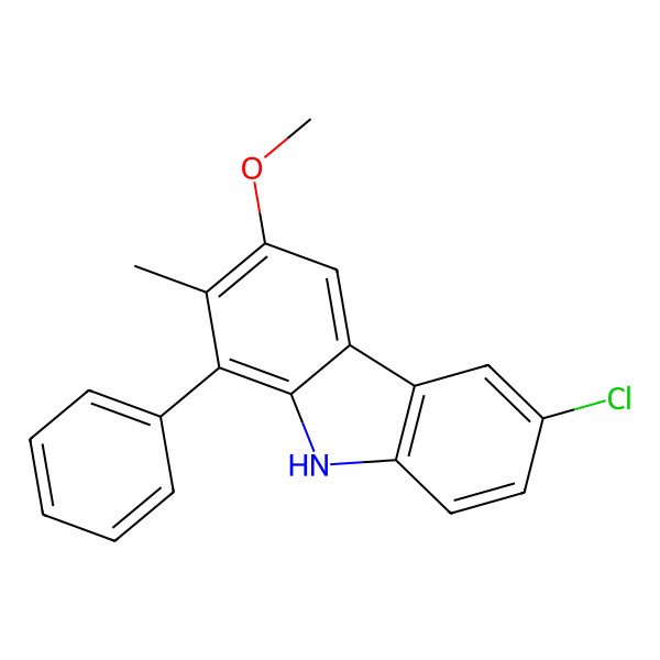2D Structure of Chlorohyellazole
