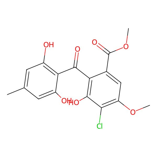 2D Structure of Chloroisosulochrin