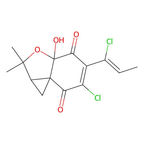 2D Structure of Chloromycorrhizin A