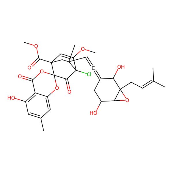 2D Structure of Chloropestolide A