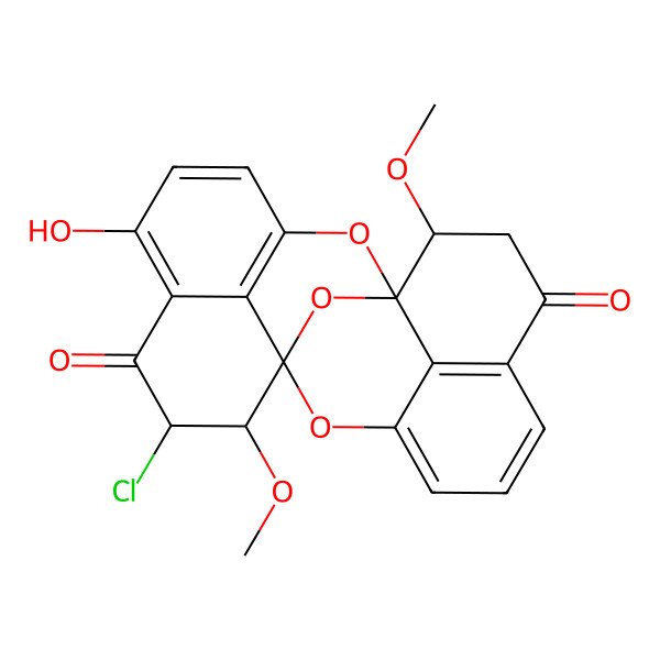 2D Structure of Chloropreussomerin B