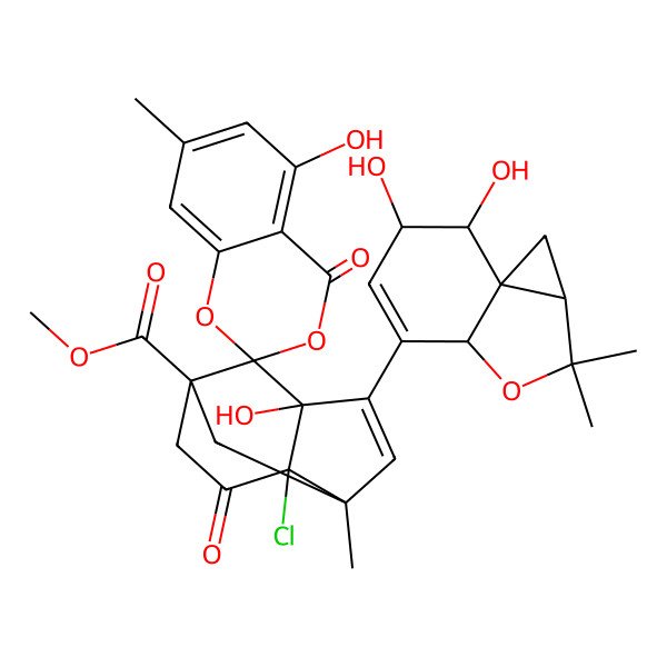 2D Structure of Chloropupukeanolide E