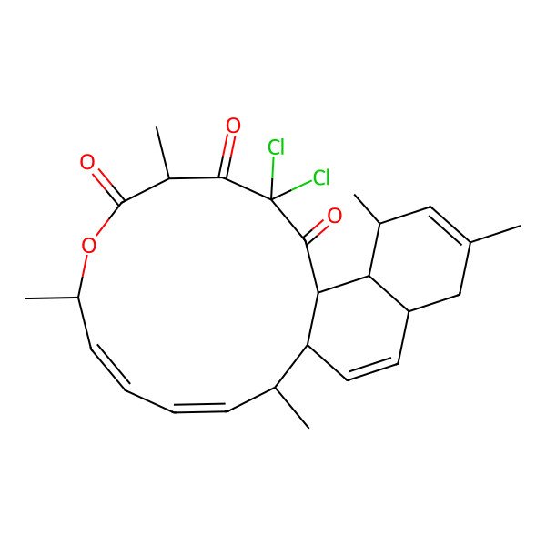 2D Structure of Chlorotonil A