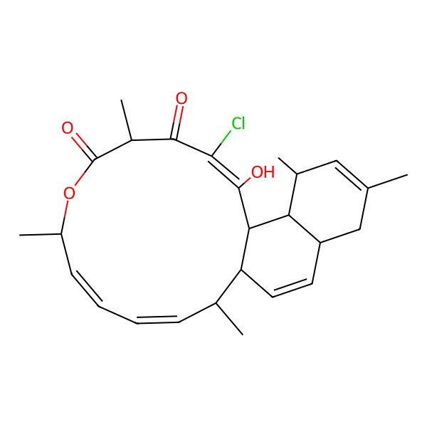 2D Structure of Chlorotonil B