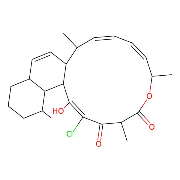2D Structure of Chlorotonil C1