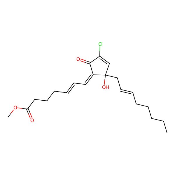 2D Structure of chlorovulone IV