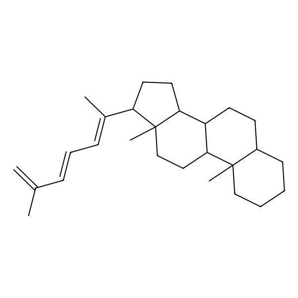 2D Structure of Cholestatriene