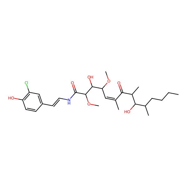 2D Structure of Chondrochloren A