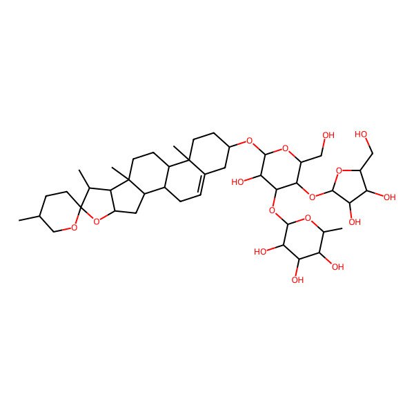 2D Structure of Chonglou saponin II 2D Structure of Chonglou saponin II