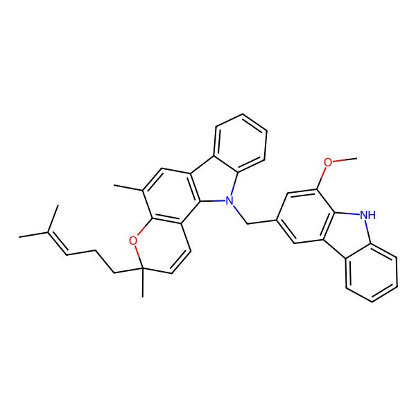 2D Structure of Chrestfoline C