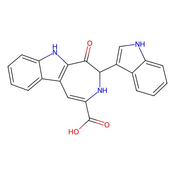 2D Structure of Chromoazepinone A