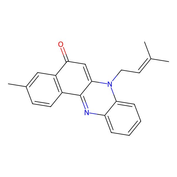 2D Structure of Chromophenazine A