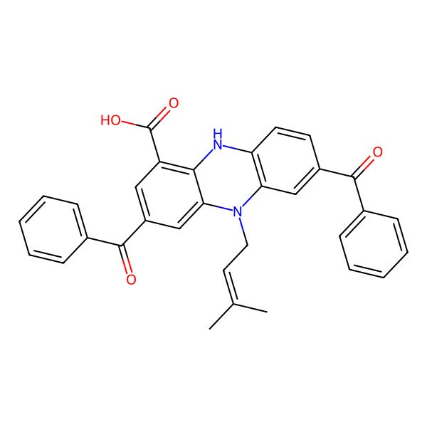 2D Structure of Chromophenazine E