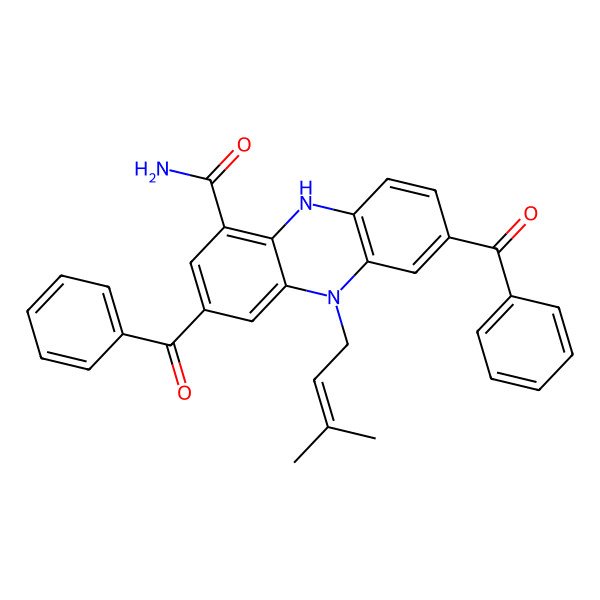 2D Structure of Chromophenazine F