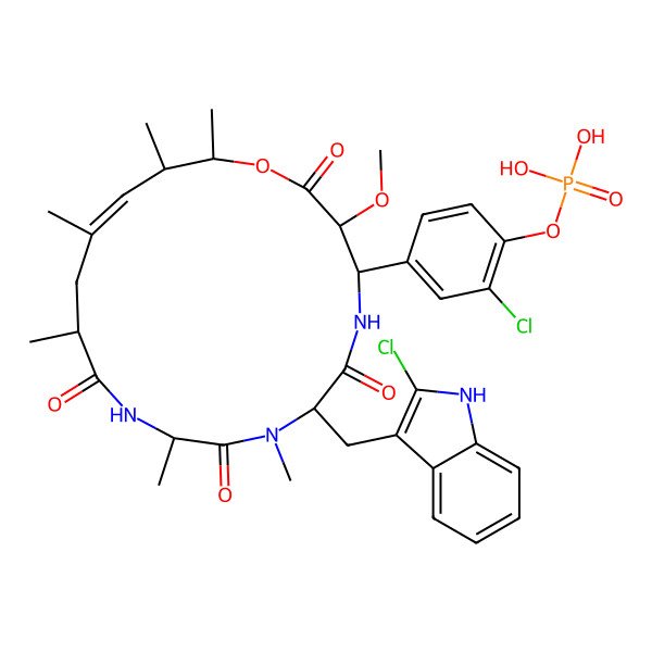 2D Structure of Chrondramide 10