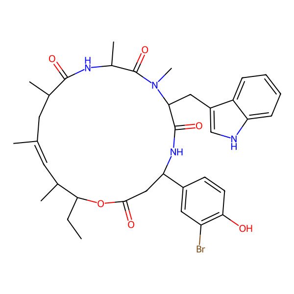 2D Structure of Chrondramide 13E