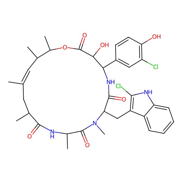 2D Structure of Chrondramide 15