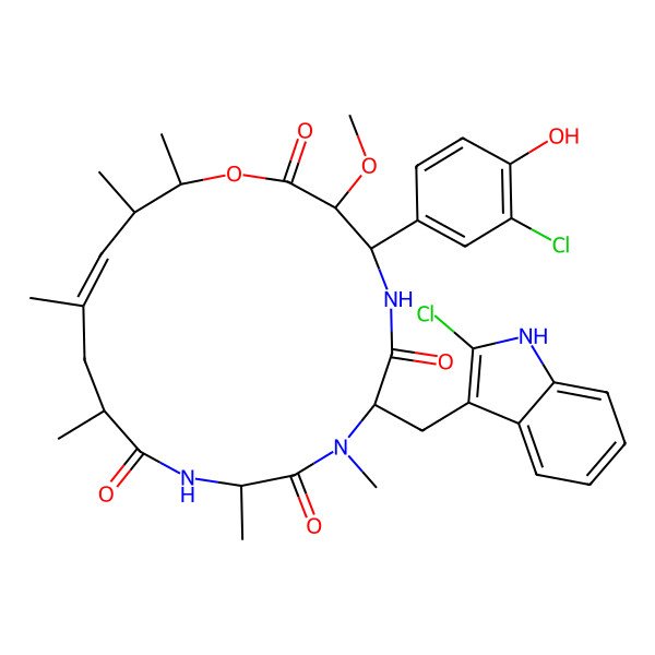 2D Structure of Chrondramide 8