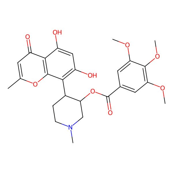 2D Structure of chrotacumine C