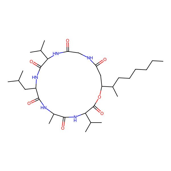 2D Structure of Chrysogeamide B