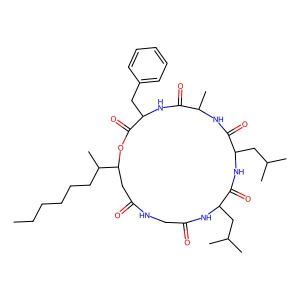 2D Structure of Chrysogeamide C