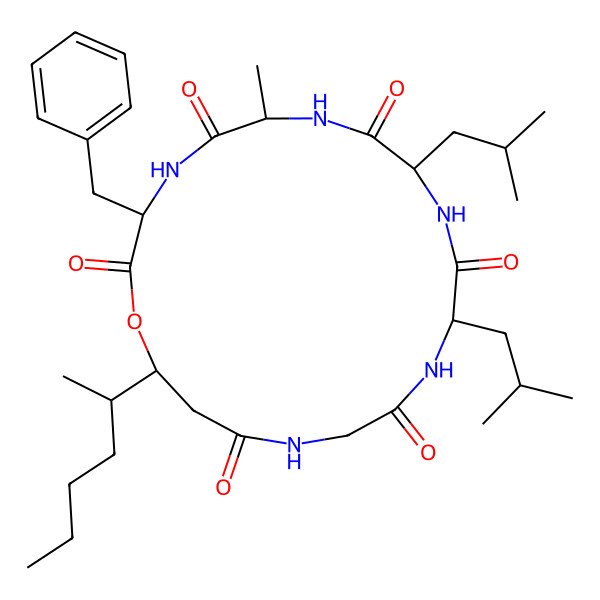 2D Structure of Chrysogeamide E