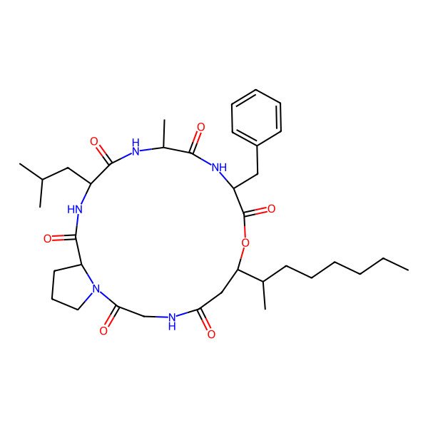 2D Structure of Chrysogeamide G