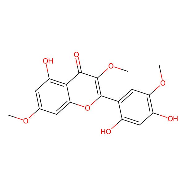 2D Structure of Chrysosplenol F 2D Structure of Chrysosplenol F