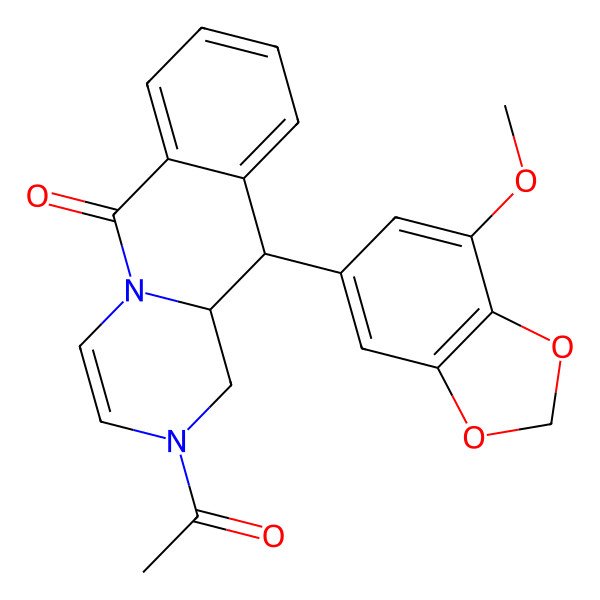 2D Structure of Chrysosporazine A