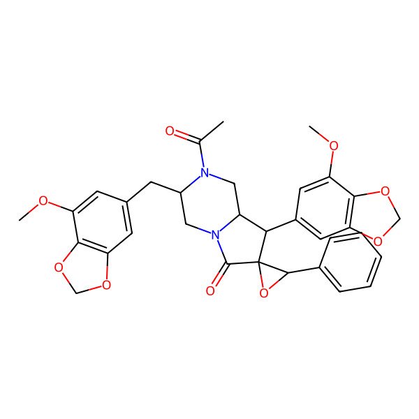 2D Structure of Chrysosporazine I