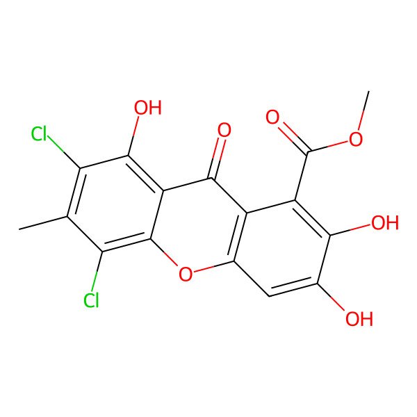 2D Structure of Chrysoxanthone
