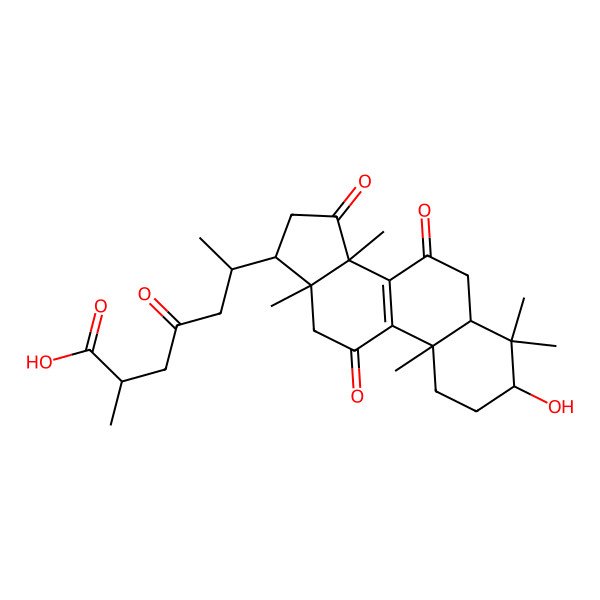 2D Structure of Ganoderic acid C