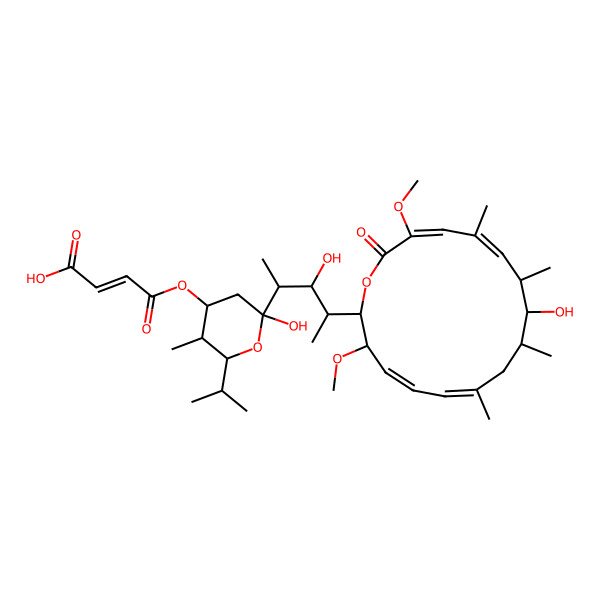 2D Structure of Bafilomycin C1