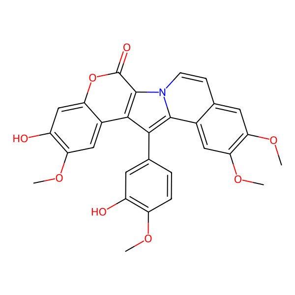 2D Structure of Lamellarin alpha