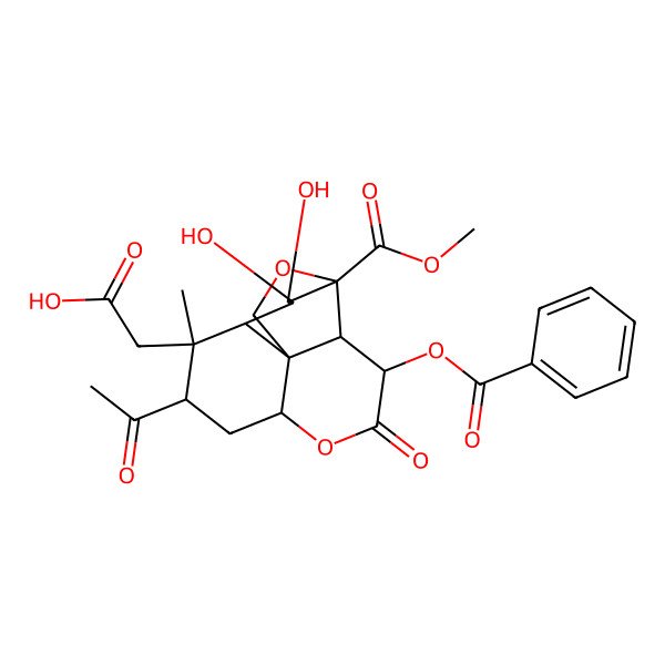 2D Structure of Bruceanic acid B 2D Structure of Bruceanic acid B