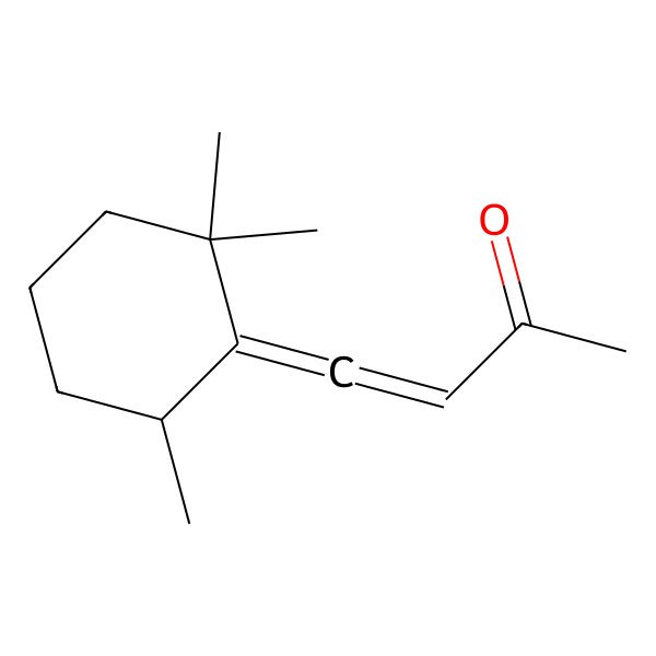 2D Structure of 4-(2,2,6-Trimethylcyclohexylidene)but-3-en-2-one