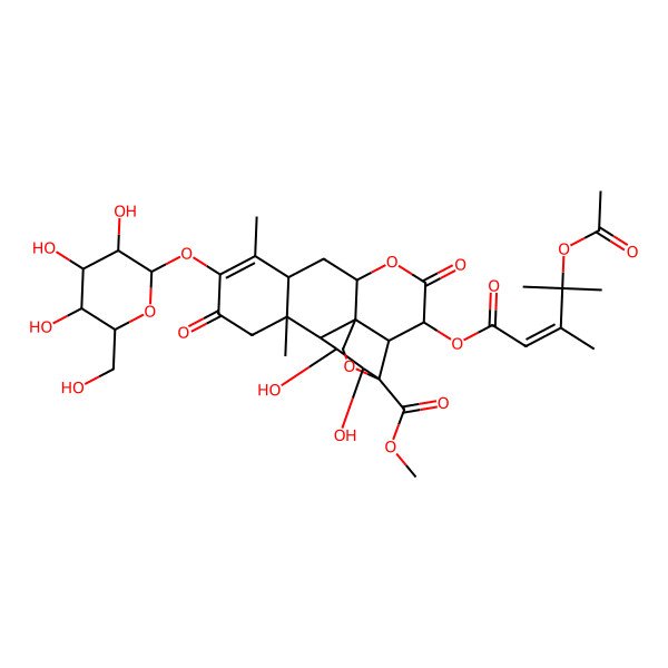 2D Structure of Yadanzioside K