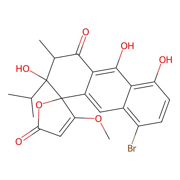 2D Structure of BE-40665D