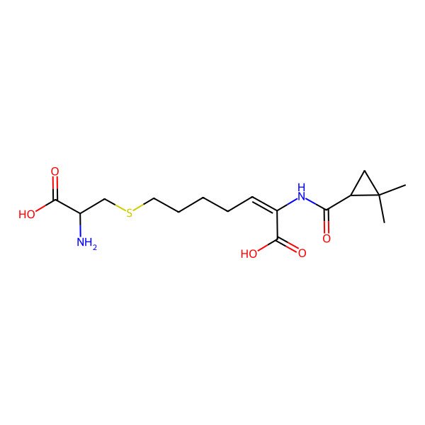 2D Structure of Cilastatin