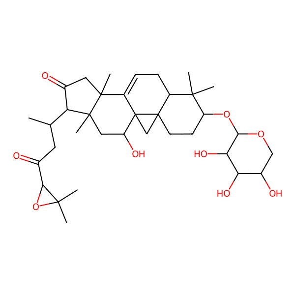 2D Structure of Cimicidanol 3-arabinoside