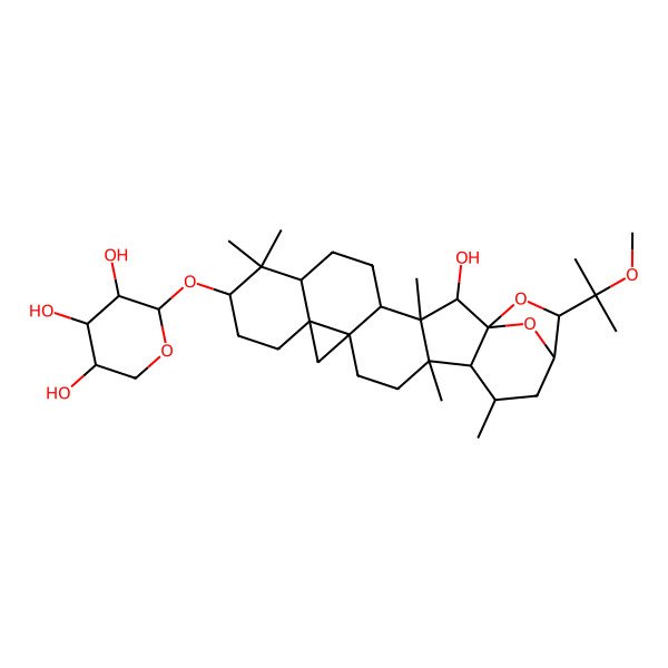 2D Structure of Cimiracemoside B (C36)