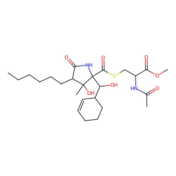 2D Structure of cinnabaramide G