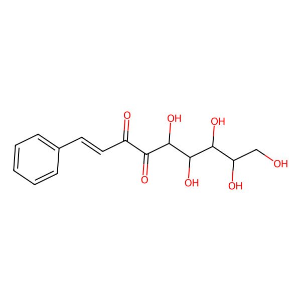 2D Structure of Cinnamoyl-glucose